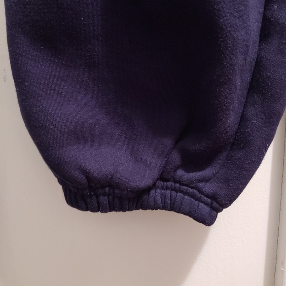 Discus Heavyweight Men's Athletic Blue Sweatpants - Picture 10 of 12